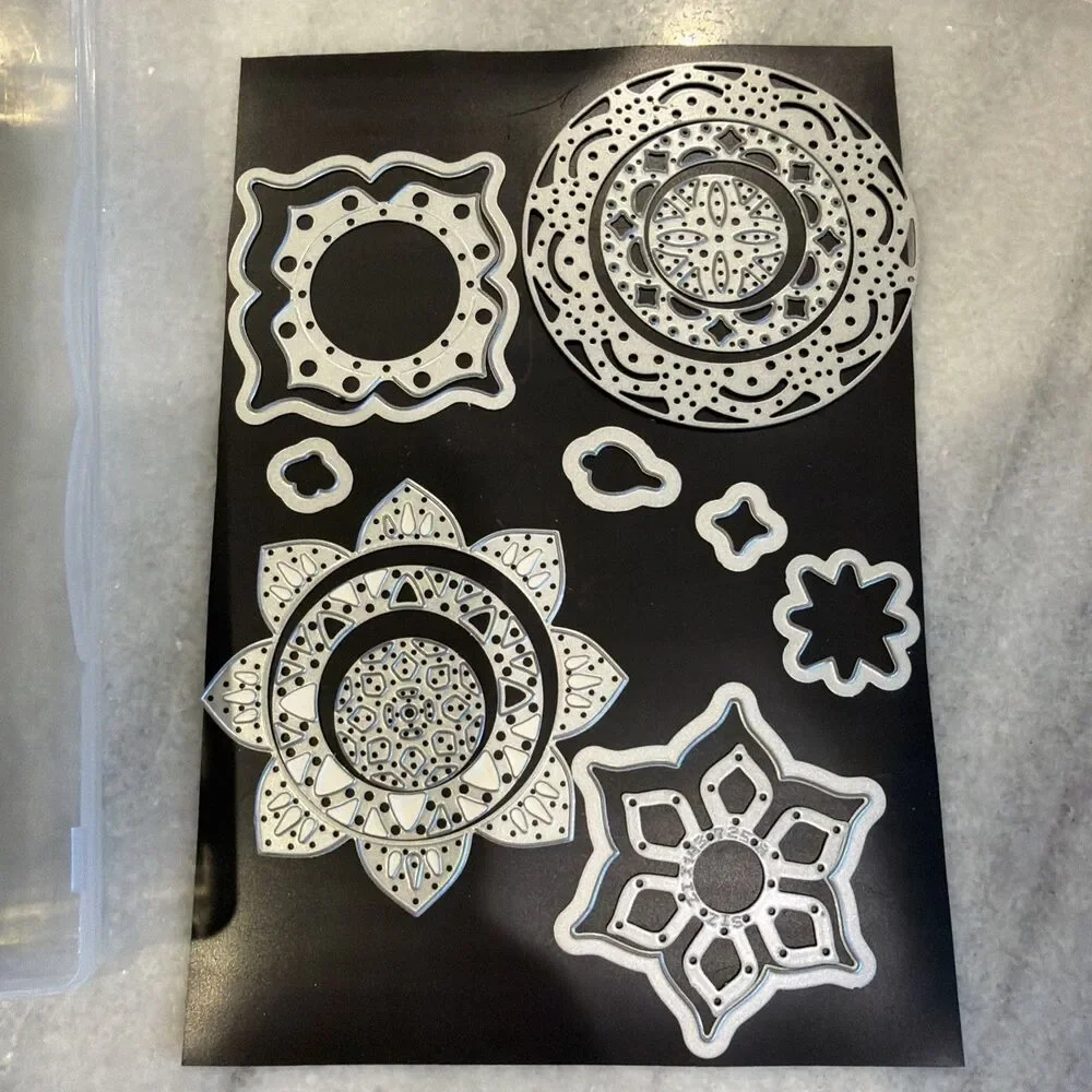 Stampin Up EASTERN BEAUTY Stamp 143675 EASTERN MEDALLIONS THINLITS DIES 143725